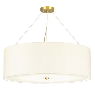 ELSTEAD DL-PEARCE34-7LT-IV-AB Lampa wisząca 86 cm Pearce - 7 źródeł światła - Postarzany mosiądz