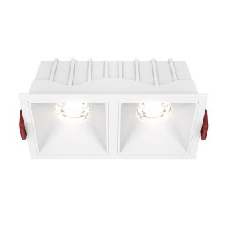 WYPRZEDAŻ MAYTONI Alfa LED DL043-02-10W4K-SQ-W Lampa punktowa wbudowana - kolor Biały