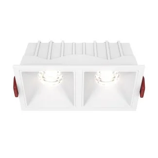 WYPRZEDAŻ MAYTONI Alfa LED DL043-02-10W4K-SQ-W Lampa punktowa wbudowana - kolor Biały