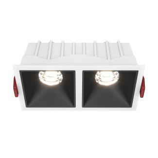 MAYTONI Alfa LED DL043-02-10W4K-SQ-WB Lampa punktowa wbudowana - kolor Biały,Czarny