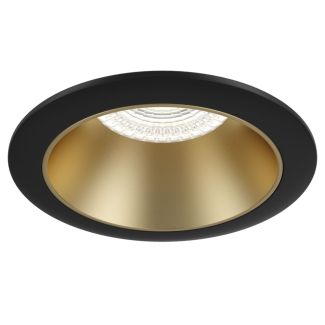 MAYTONI Share DL053-01BMG Lampa punktowa wbudowana - kolor Czarny,Matowy Złoty