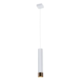 ANTIGO Lampa wisząca Eido 1 - Biała-patyna mat (350 mm) 8257