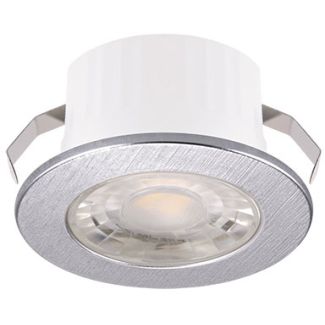 IDEUS 3871 FIN LED C 3W SILVER 4000K
