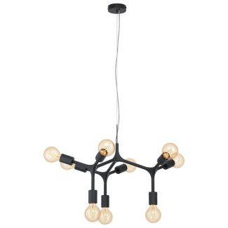 EGLO 98346 LAMPA BOCADELLA OPRAWA WISZĄCA HL/9 E27 SCHWARZ BOCADELLA