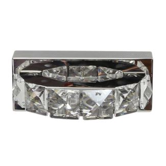 CANDELLUX 21-45256 SHIPI KINKIET 1X3W LED KRYSZTAŁKI STAL NIERDZEWNA