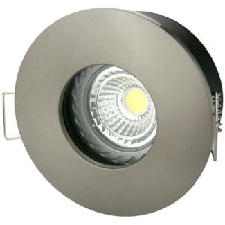 SPECTRUMLED SLIP001006 Oczko sufitowe FIALE IV GU10 OCZKO GU10 250V IP65 FI84x52mm SREBRNY okrągła