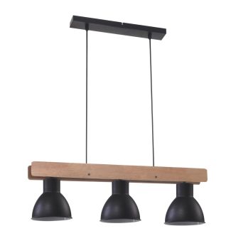 CANDELLUX 33-73471 VARIO LAMPA WISZĄCA 3X60W E27 CZARNY