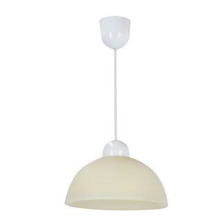 CANDELLUX 31-17741 VANILIA LAMPA WISZĄCA 18 1X60W E27 KLOSZ KREMOWY