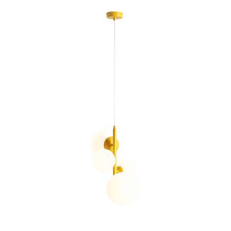 ALDEX 1091L14 LAMPA WISZĄCA BLOOM 4 MUSTARD