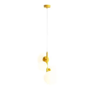 ALDEX 1091L14 LAMPA WISZĄCA BLOOM 4 MUSTARD