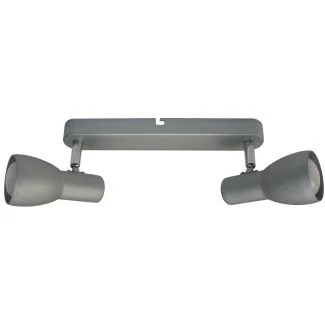 CANDELLUX 92-44211 PICARDO LISTWA 2X40W E14 SZARO SREBRNY