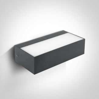 ONE LIGHT 67362C/AN/W Bevino kinkiet antracyt LED 3000K 9W IP54