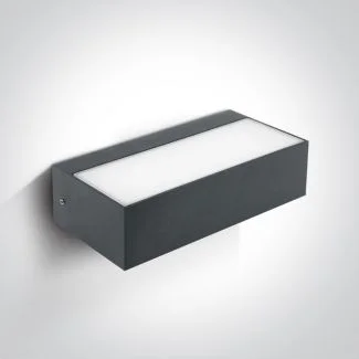 ONE LIGHT 67362C/AN/W Bevino kinkiet antracyt LED 3000K 9W IP54