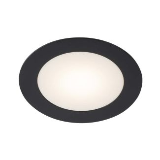 ANTIGO Lampa wpuszczana Tottori Il - Czarna (125 mm) IP44 3000K 8058