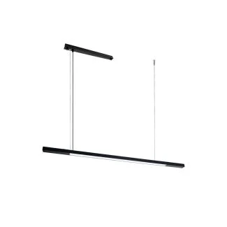 ANTIGO Lampa wisząca Hakoda - Czarna (1300 mm) 4000K 8656