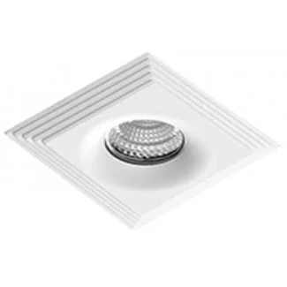 AZZARDO NC1760SQ-WH / AZ1472 Luciano Square (white) Oczko sufitowe