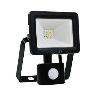 Polux 304780 Naświetlacz LED SMD 10W czujnik PIR 6500K 120° IP65 czarny
