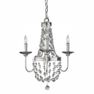 ELSTEAD MALIA FE/MALIA3 3Lt Mini Chandelier