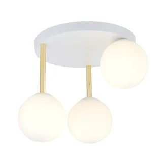 EMIBIG 1261/3 LAMPA SUFITOWA DOLCE 3 WH OPAL