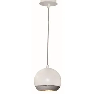 HOLDBOX HB14016 BALLABIO PENDANT GU10/ES111 WHITE & CH.
