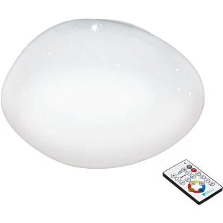 EGLO 97577 LED-DL Ø450 WEISS M.KRISTALLEFF.SILERAS