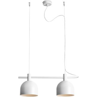 ALDEX 976H LAMPA WISZĄCA BERYL 2 BIAŁA