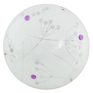 CANDELLUX 13-39590 FLORAL PLAFON 30 1X10W LED 6500K FIOLET