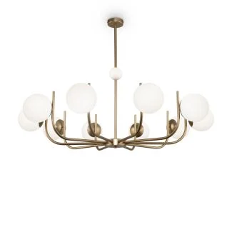 MAYTONI MOD109PL-10BS Modern New Series 109 Pendant Lamp Brass
