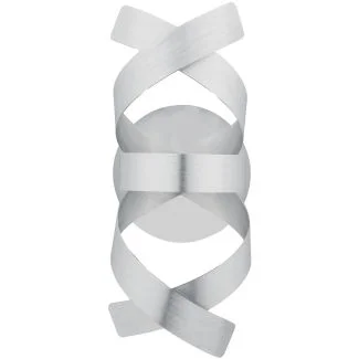 DAR RAW0750 RAWLEY 1LT WB BRUSHED ALUMINIUM