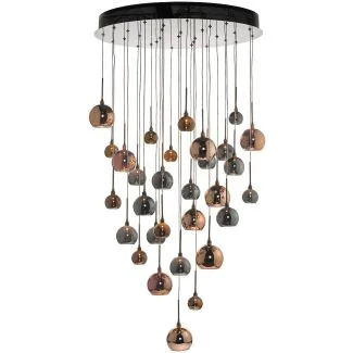 DAR AUR3364 AURELIA 30LT CLUSTER PENDANT COPPER DARK COPPER AN