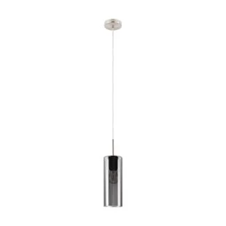EGLO 98694 LAMPA SELVINO OPRAWA WISZĄCA HL/1 E27 NICKEL-M/SW-TRANSP.SELVINO