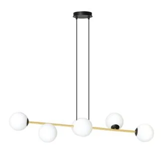 EMIBIG 1241/6 LAMPA WISZĄCA GRAVITY 6 BL OPAL