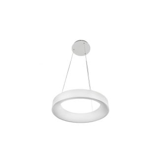 AZZARDO AZ3436 SOVANA PENDANT 45 CCT + REMOTE CONTROL WHITE DECORATIVE LAMP