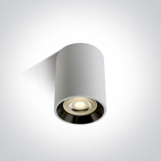 ONE LIGHT 12105AL/W/B Lawrio biało-czarna oprawa sufitowa z oprawką GU10 MR16 10W