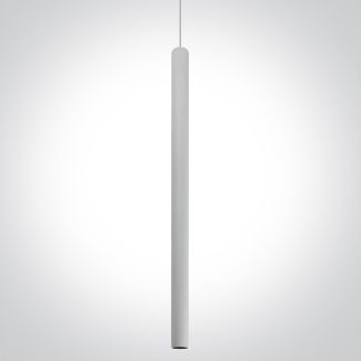 ONE LIGHT 63108A/W/W Arapis biały cylindr wiszący COB LED 3000K 6W