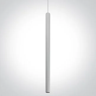 ONE LIGHT 63108A/W/W Arapis biały cylindr wiszący COB LED 3000K 6W