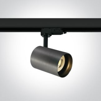 ONE LIGHT 65105NT/MG Kopseika track spot range GU10 dark light 10W szary metal