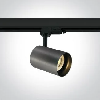 ONE LIGHT 65105NT/MG Kopseika track spot range GU10 dark light 10W szary metal