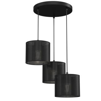 LUMINEX 5240 oprawa sufitowa Loft shade żyrandol czarny