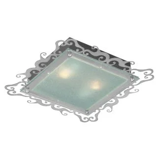 CANDELLUX 10-39470 CASABLANCA PLAFON 2X60W E27 38CM SATYNA KWADRAT
