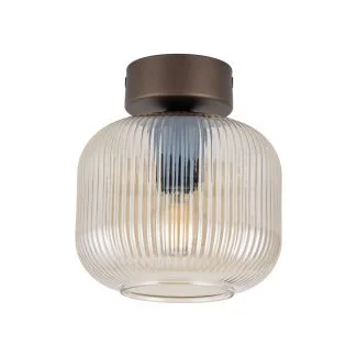 TK-LIGHTING 11358 SALVIA BROWN LAMPA SUFITOWA 1XE14