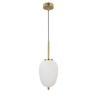 Luces Exclusivas PILAR LE41759 LAMPA WISZĄCA biały,mosiądz