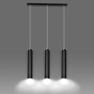EMIBIG 956/3 LUNA 3 BLACK LAMPA WISZĄCA