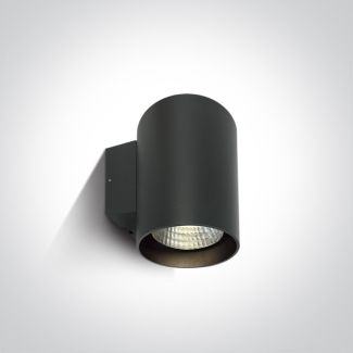 ONE LIGHT 67138EL/AN/C Romeiko zewnętrzny cylinder ścienny antracyt 4000K 20W IP65 AC LED