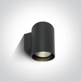 ONE LIGHT 67138EL/AN/C Romeiko zewnętrzny cylinder ścienny antracyt 4000K 20W IP65 AC LED