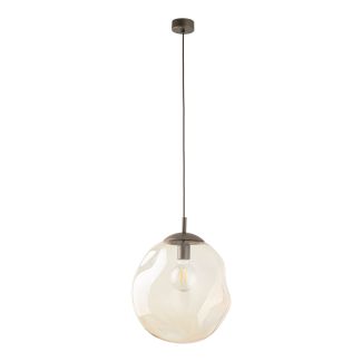TK-LIGHTING 11324 LAVA L BROWN LAMPA WISZĄCA 1XE27