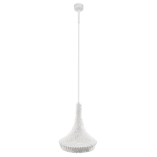 ANTIGO Lampa wisząca Mahaka 1 - Biała (260 mm) 5175