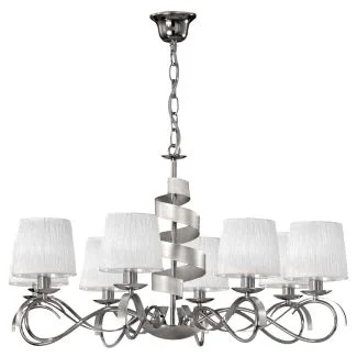 CANDELLUX 38-23452 DENIS ZWIS 8X40W E14 CHROM