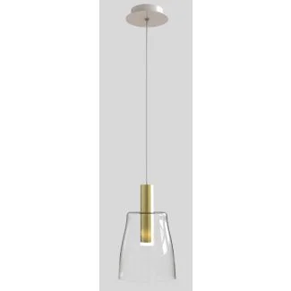 CANDELLUX 50133069 LAMPA WISZĄCA MODENA 1 ZŁOTY 140x15x15