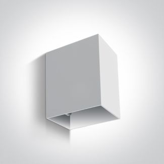 ONE LIGHT 67398/W/W Pellene biały kinkiet LED 3000K 3W IP54